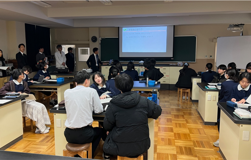 彦根東高校教科融合授業(半導体)1