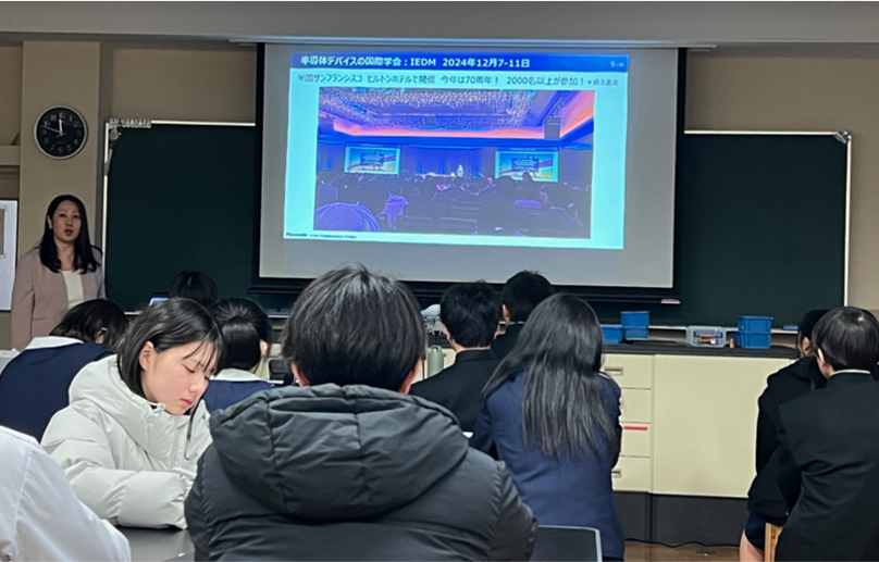 彦根東高校教科融合授業(半導体)2