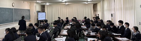 秋田県立新屋高校講義(INPEX)